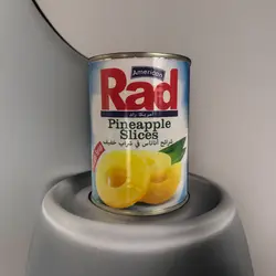 کمپوت آناناس اسلایس Rad American 565 گرمی