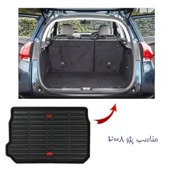 کفپوش صندوق چرم مناسب پژو 2008 برند بابل کارپت کد 1611