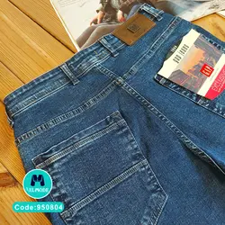 شلوار جین (لی) راسته مردانه عمده | آبی وسط کد 950804