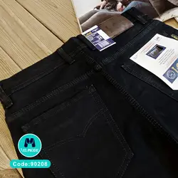فروش عمده شلوار جین (لی) مردانه مشکی کد 90208 | راسته