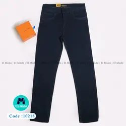 فروش عمده شلوار جین (لی) مردانه سرمه ای کد 10218 | پک 5 عددی و 10 عددی
