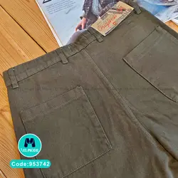 شلوار عمده کارگو مردانه سبز لجنی کد 953742