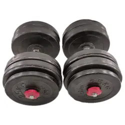 دمبل 25 کیلویی متغیر Solid Steel (بسته 2 عددی)