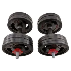 دمبل 10 کیلویی چدنی متغیر SPEEDO (بسته 2 عددی)