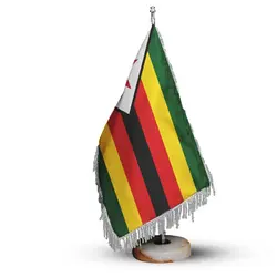 پرچم رومیزی و تشریفات کشور زیمبابوه کد P1105