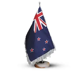 پرچم تشریفات و رومیزی کشور نیوزیلند کد P1127