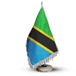 پرچم تشریفات و رومیزی کشور تانزانیا کد P1133