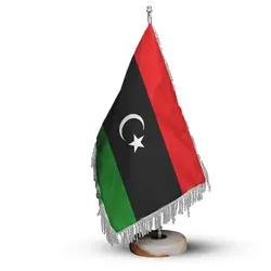 پرچم رومیزی و تشریفات کشور لیبی کد P1140