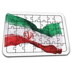 پازل با عکس پرچم ایران کد PZ470