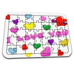 پازل ولنتاین با طرح عاشقانه «i love you» کد PZ500