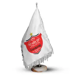 پرچم تشریفات و رومیزی تیم فوتبال پرسپولیس کد P404