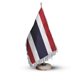 پرچم تشریفات و رومیزی کشور تایلند کد P305