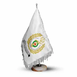 پرچم تشریفات و رومیزی وزارت دفاع نیرو های مسلح