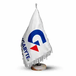 پرچم رومیزی و تشریفات شرکت گیگابایت