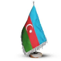 پرچم رومیزی و تشریفات کشور آذربایجان کد P334