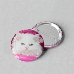 پیکسل سوزنی 44 طرح «گربه سفید ملوس» کد PX0100