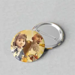 پیکسل سوزنی 44 طرح کارتونی «پیرمرد و دختر» کد PX0150