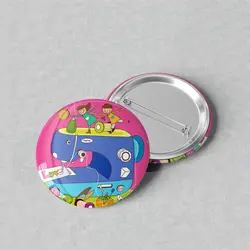 پیکسل سوزنی 44 مدل فانتزی کودکانه با عکس «چرخ خیاطی» کد PX04