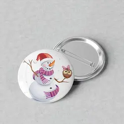 پیکسل سوزنی 44 مدل کودکانه آدم برفی کد 243