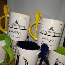 سفارش ماگ قاشق دار رنگی