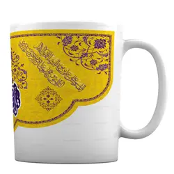 لیوان با طرح مذهبی صلوات امام رضا (ع) کد 185