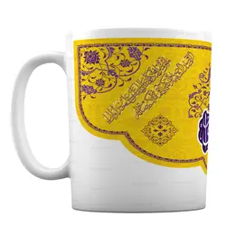 لیوان با طرح مذهبی صلوات امام رضا (ع) کد 185