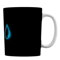 لیوان سرامیکی طرح قطره های باران کد 624