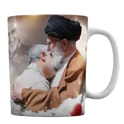 ماگ سرامیکی طرح « سردار دل ها یکسال است که دیگر نیستی »