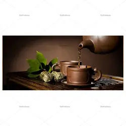 ماگ سرامیکی طرح « قوری چای و دمنوش » کد 1-509