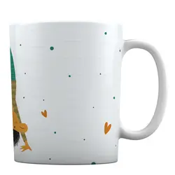 ماگ طرح «این لیوان دهنی یه پسر شیطونه،بهش دست نزنید» کد ML193