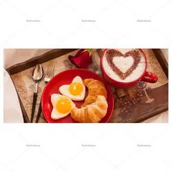 ماگ طرح صبحانه کلاسیک کد 610