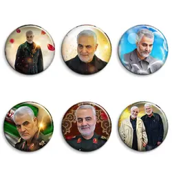 پیکسل سوزنی 6 عددی طرح شهید همیشه زنده « سردار سلیمانی»