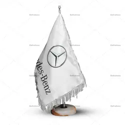 پرچم رومیزی و تشریفات با برند مرسدس بنز