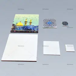 کاشی سرامیکی فانتزی طرح توپ آتشین کد 1750