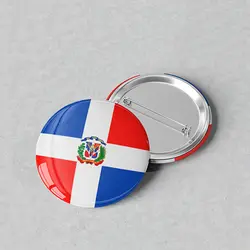 پیکسل 44 طرح پرچم کشور دومینیکن کد 1057