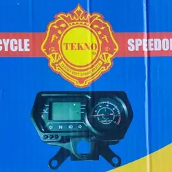 کیلومتر نیمه دیجیتال موتور سیکلت هندا برند تکنو دو سیم طرح پالسی