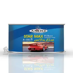 بتونه فایبرگلاس 1 کیلویی میدو Mido مدل STAR MAX Fiber
