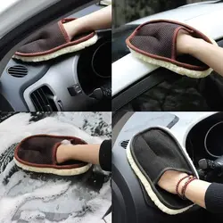 دستکش شستشوی پوست بره سورین بو مدل Surainbow Thickened Wool Gloves