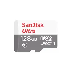 رم میکرو ۱۲۸ گیگ سن دیسک SanDisk Ultra U1 A1 C10 120MB/s SanDisk Ultra UHS-I A1 128GB 120MB/s microSDXC memory card
