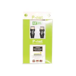 کابل (HDMI) 3 متر Pnet Series5 FULLHD-3D