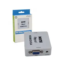 مبدل HDMI به VGA و AUDIO مدل MINI