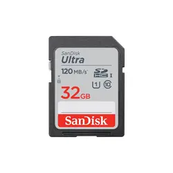 مموری سن دیسک 32 گیگ SD دوربین کارت حافظه سن دیسک Sandisk SDHC 32GB 120MBs