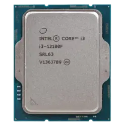 CPU intel i3 12100f