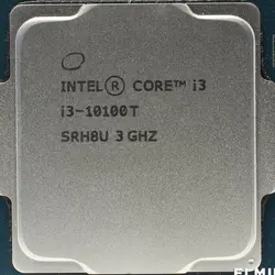 new CPU intel i3 10100