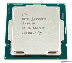 new CPU intel i3 10100