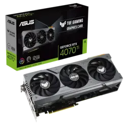 کارت گرافیک ایسوس مدل ASUS TUF GAMING RTX 4070 Ti O12G