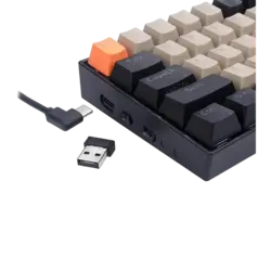 کیبورد گیمینگ ردراگون مدل Redragon K530 RGB Pro Draconic Elite – OG-BK-GY