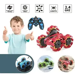ماشین بازی کنترلی مدل دیوانه ملق زن RC STUNT CAR
