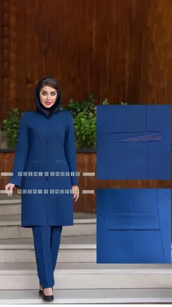 ست مانتو و شلوار و مقنعه مدرسه ( مدارس ) با بهترین کیفیت پارچه فاستونی فلورا ( بشور بپوش ) و دوخت صنعتی تضمینی طرح شما بصورت عمده