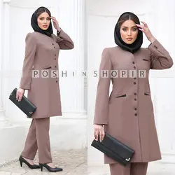 ست مانتو و شلوار و مقنعه مدرسه ( مدارس ) با بهترین کیفیت پارچه فاستونی فلورا ( بشور بپوش ) و دوخت صنعتی تضمینی طرح شما بصورت عمده